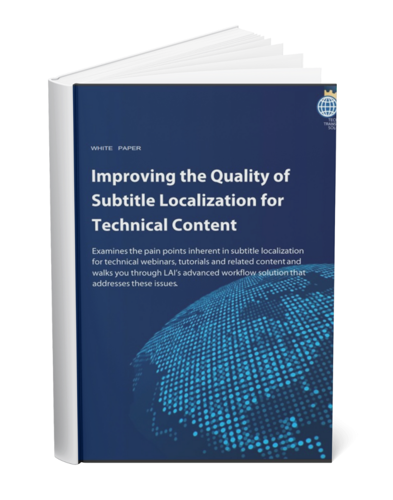 LAI Technical Translation Solutions - White Paper